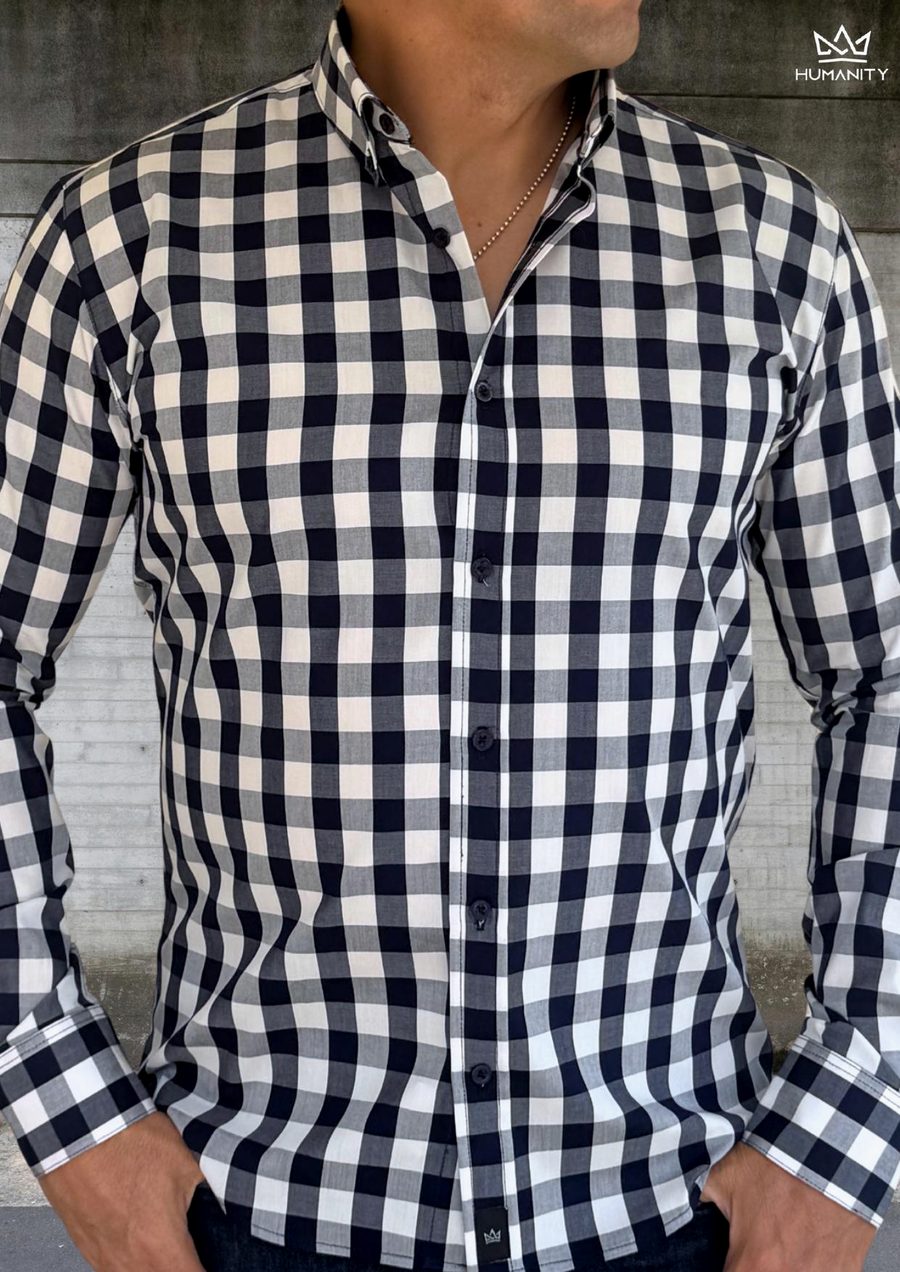 Camisa Navy — Humanity Urbano